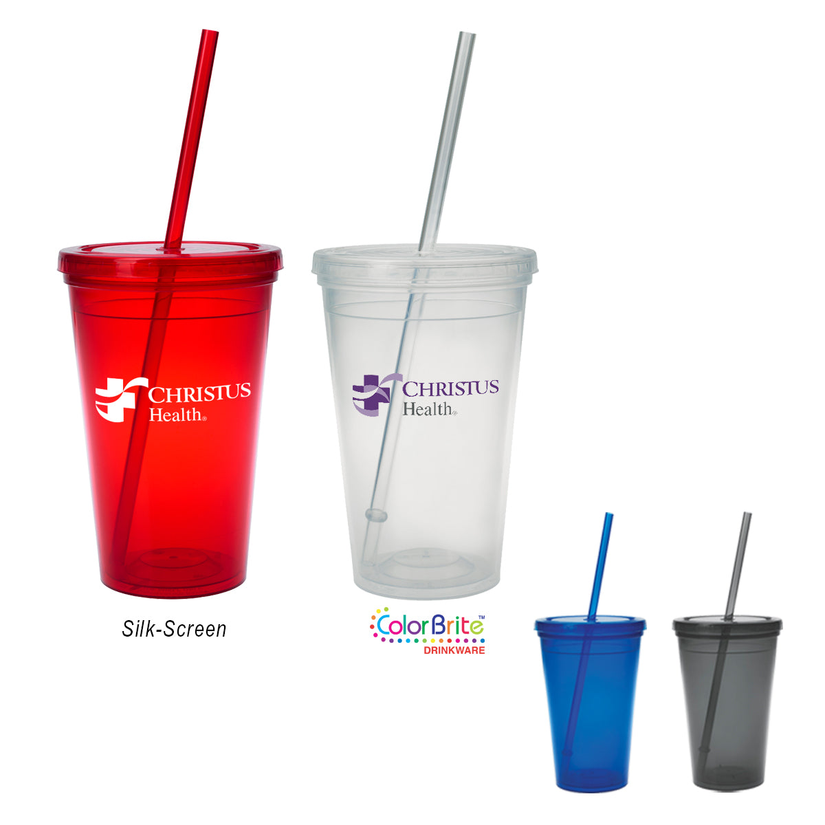 Sunsplash Double Wall Tumbler, 16 oz