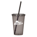 Sunsplash Single Wall Tumbler, 22 oz - Charcoal - Silk Screen