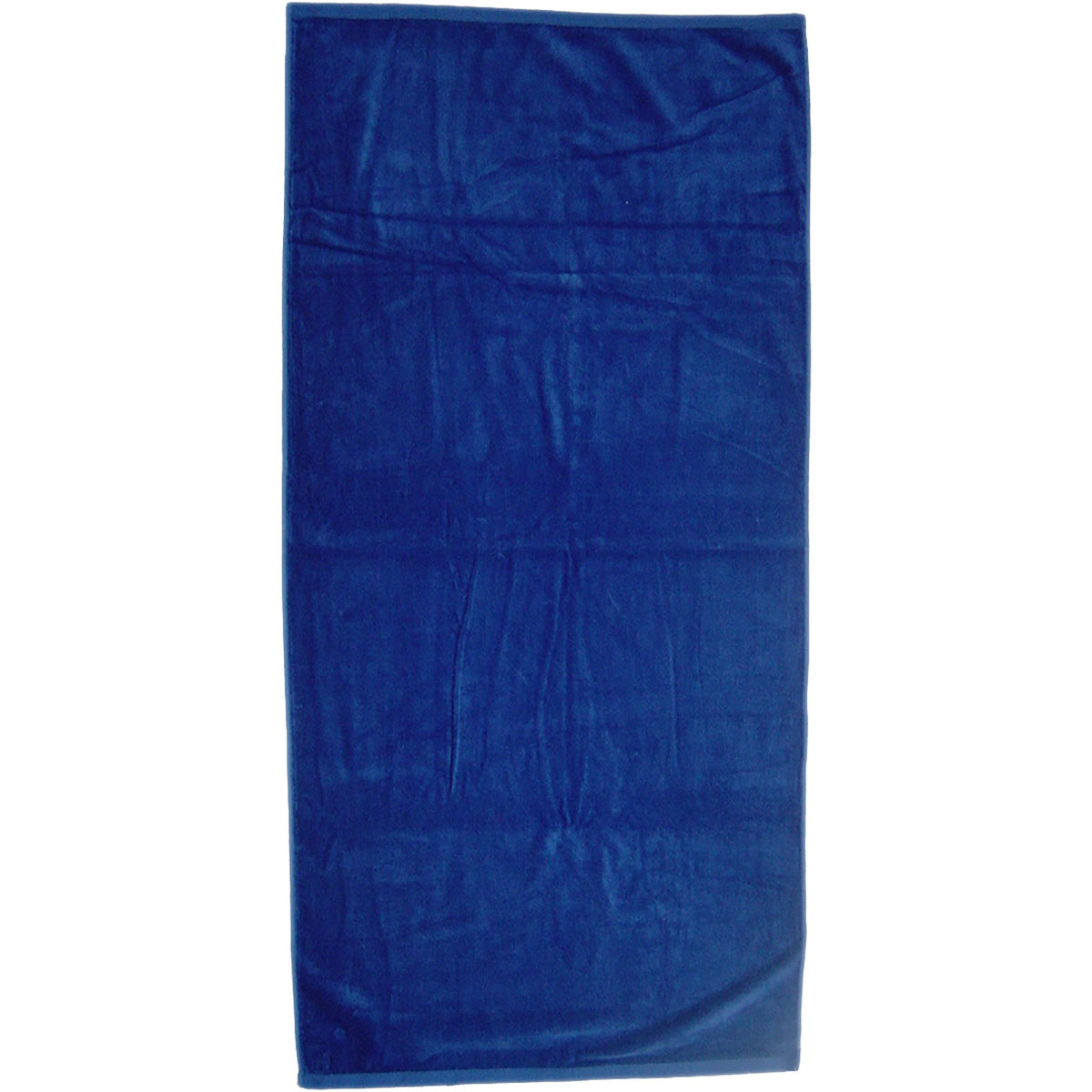 Superior Weight Beach Towel in Colors, 35 x 60 Inches - Royal - Front