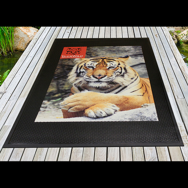 SuperScrape Impressions Indoor and Outdoor Mat, 3 x 5 Foot