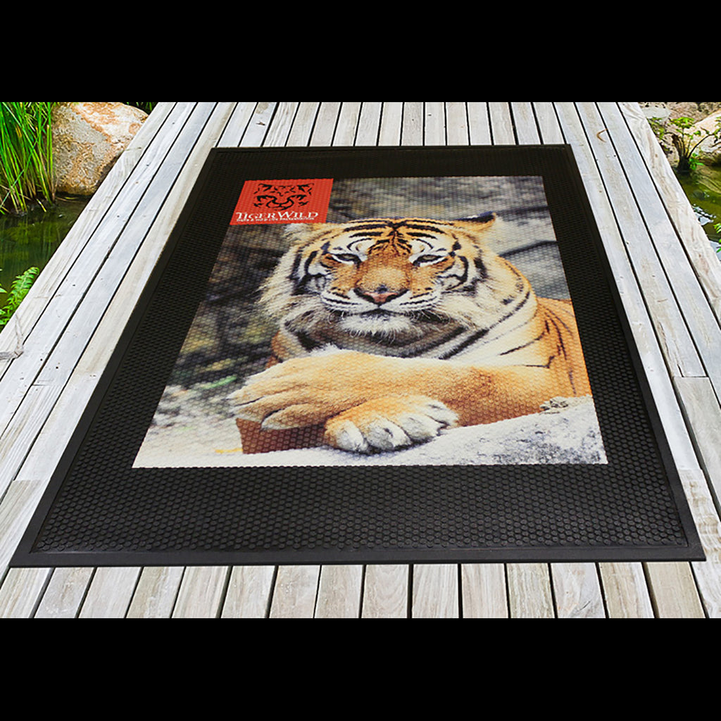 SuperScrape Impressions Indoor and Outdoor Mat, 3 x 5 Foot