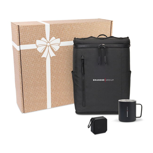 Surprise and Delight Gift Set with Cooler, Speaker and Camp Cup