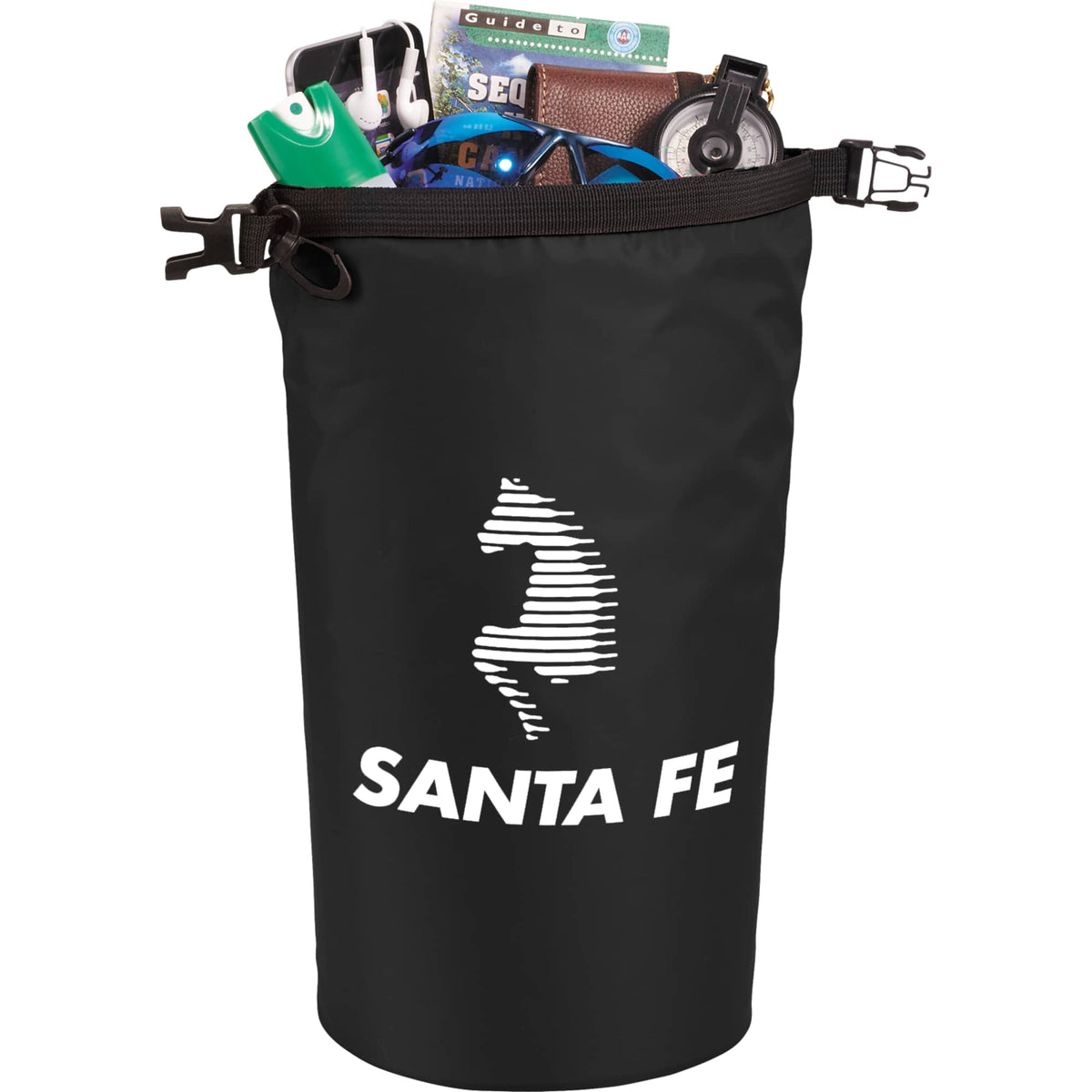 Survivor Roll-Top Dry Bag, 5L - Black - Front 2