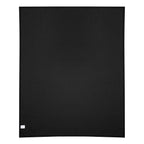 Sweatshirt Blanket in Recycled PET - Black - Back