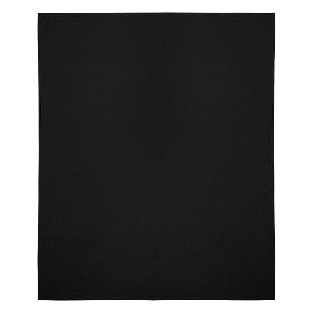 Sweatshirt Blanket in Recycled PET - Black - Open
