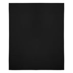 Sweatshirt Blanket in Recycled PET - Black - Open