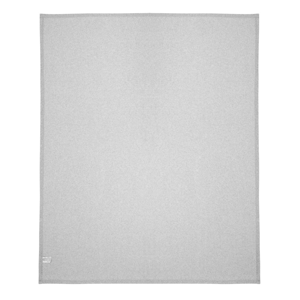 Sweatshirt Blanket in Recycled PET - Heather Gray - Back