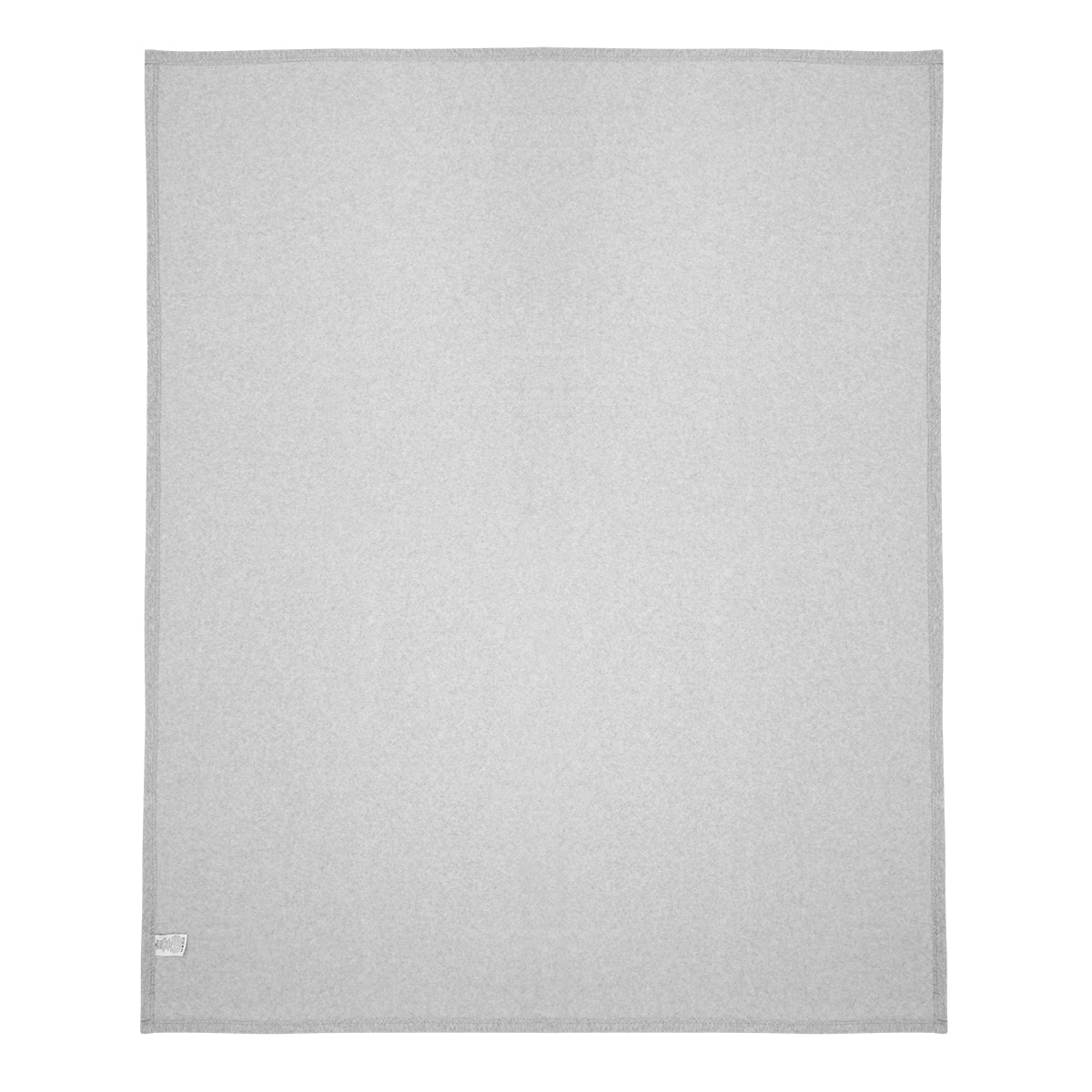 Sweatshirt Blanket in Recycled PET - Heather Gray - Back
