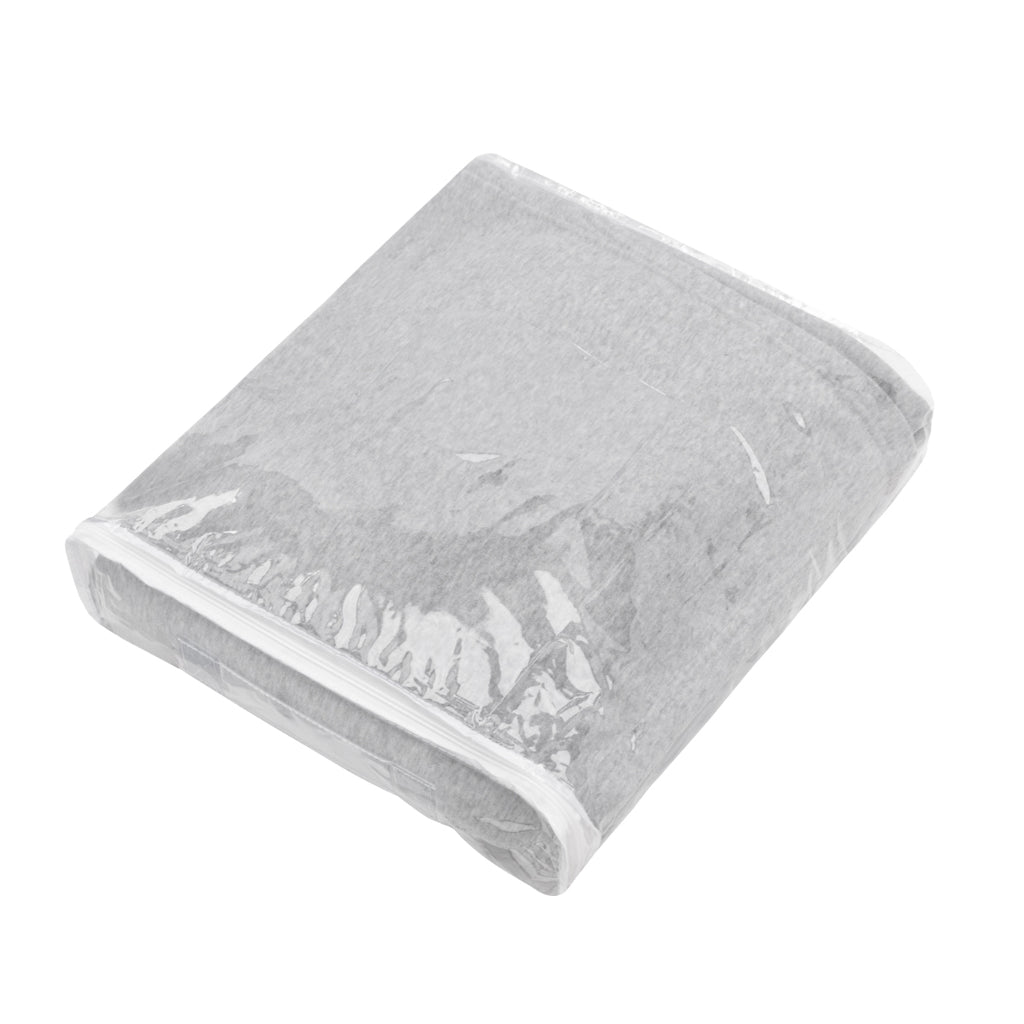 Sweatshirt Blanket in Recycled PET - Heather Gray - Bag