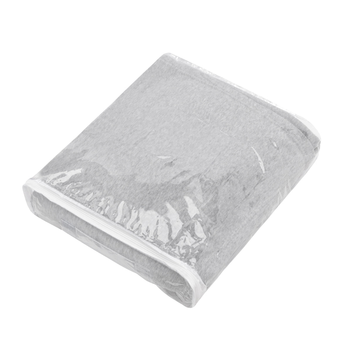 Sweatshirt Blanket in Recycled PET - Heather Gray - Bag