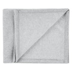 Sweatshirt Blanket in Recycled PET - Heather Gray - Folded