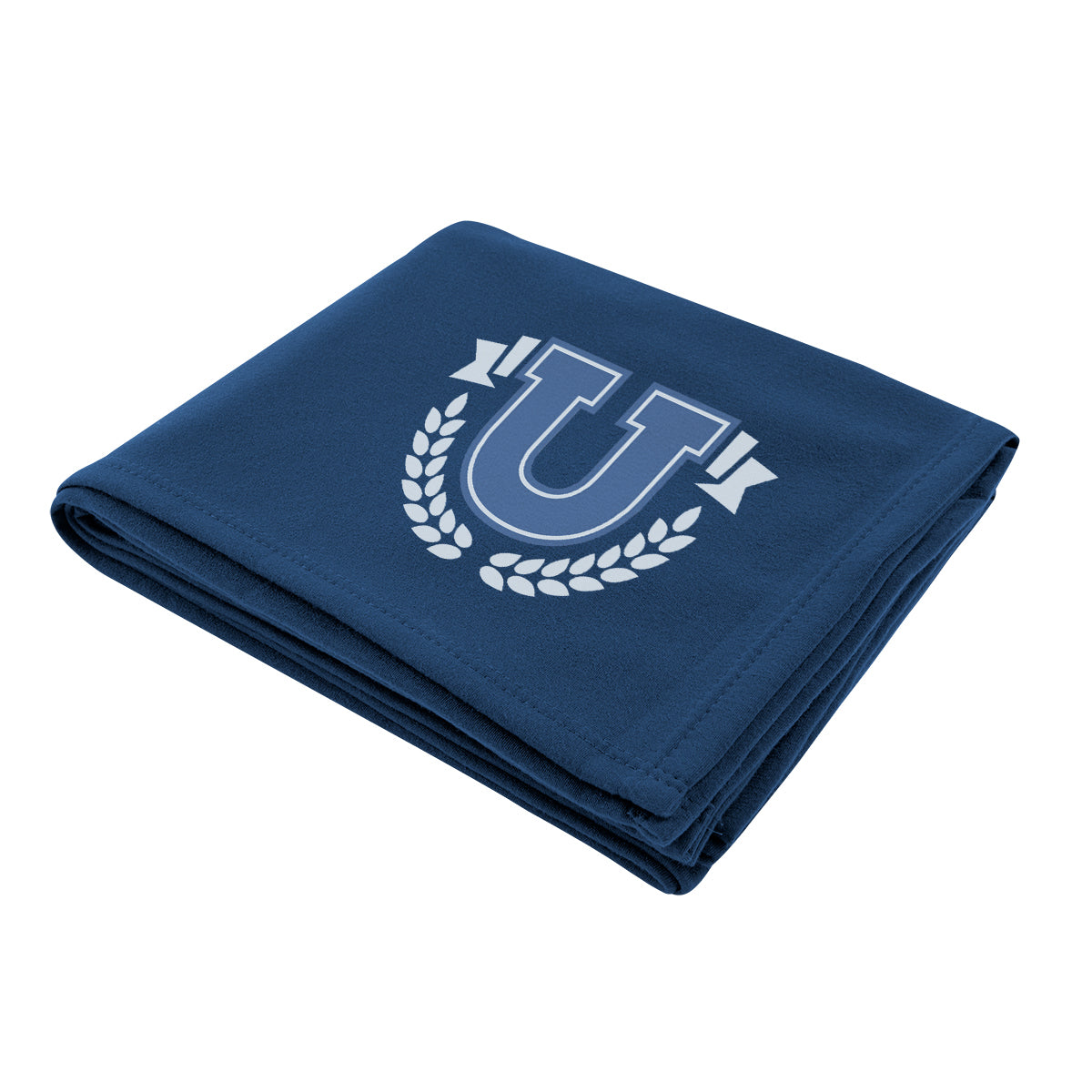 Sweatshirt Blanket in Recycled PET - Navy - Colorbrite