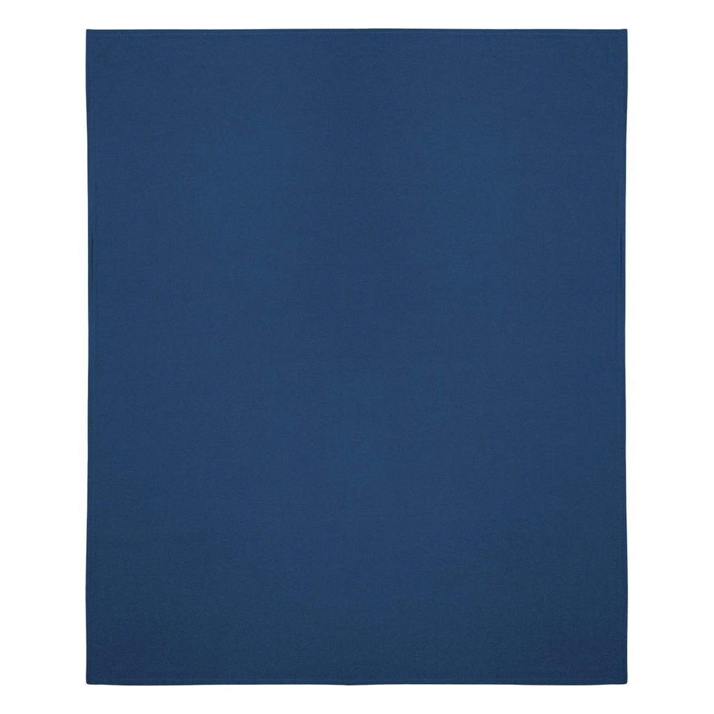 Sweatshirt Blanket in Recycled PET - Navy - Open