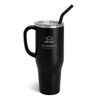 Swig Life 40 oz Insulated Mug with Custom Logo - Black - Laser