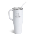 Swig Life 40 oz Insulated Mug with Custom Logo - White - Laser