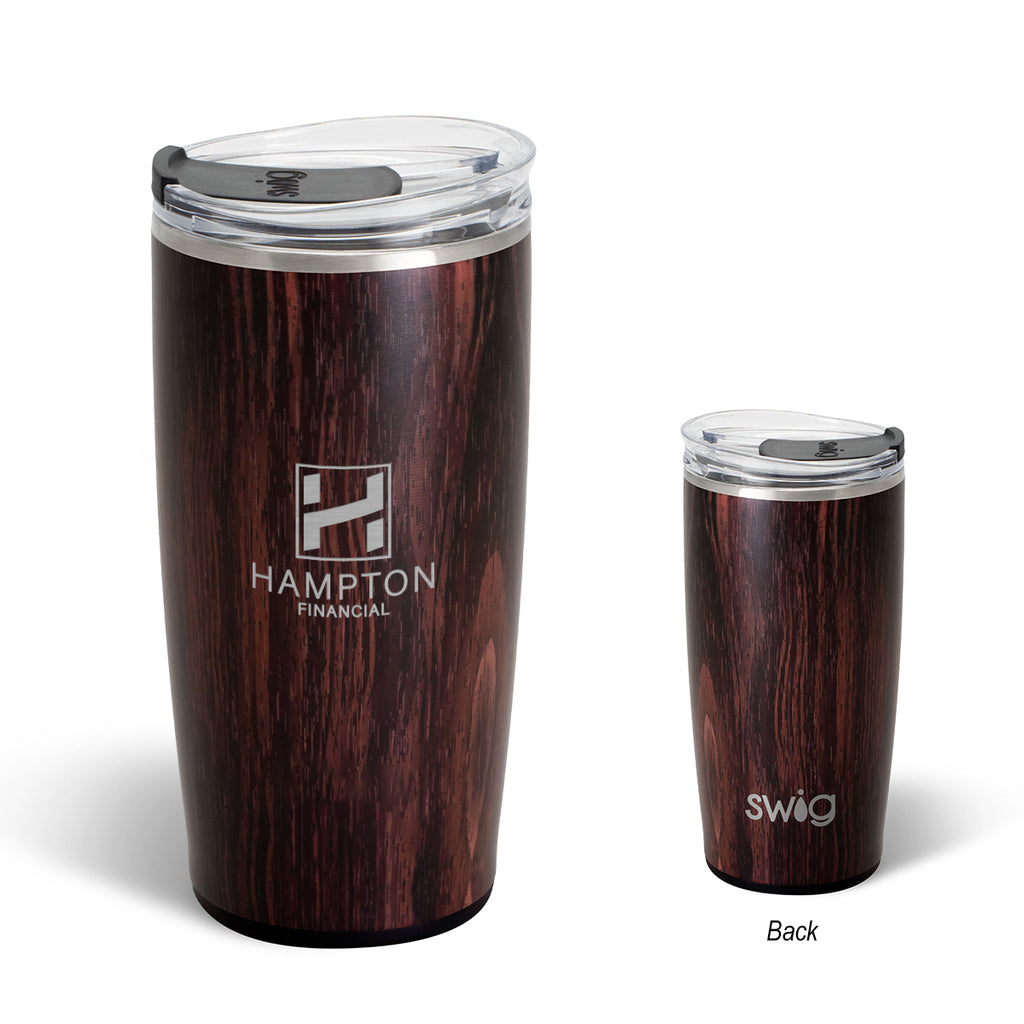 Swig Life Bourbon Barrel Tumbler, 22 oz - 22 Oz. Swig Life™ Bourbon Barrel Tumbler