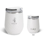 Swig Life Golf Ball Stemless Wine Tumbler, 12 oz - Laser