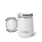Swig Life Golf Ball Stemless Wine Tumbler, 12 oz - Texture