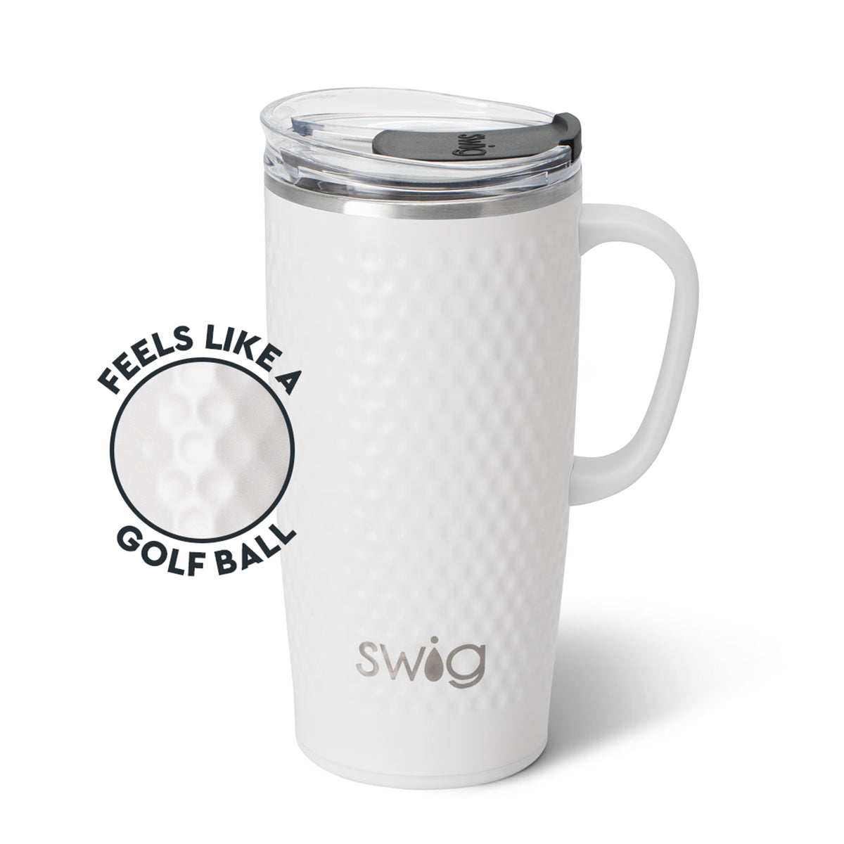 Swig Life Golf Ball Travel Mug, 22 oz - Texture