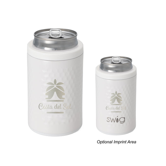 Swig Life Golf Can and Bottle Cooler, 12 oz