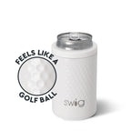 Swig Life Golf Can and Bottle Cooler, 12 oz - White - Texture_Can