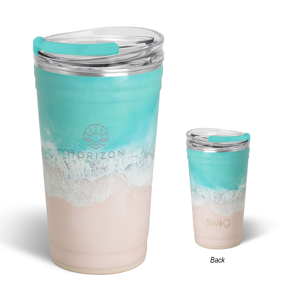 Swig Life High Tide Party Cup, 24 oz - Laser Engraving