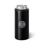 Swig Life Skinny Can Cooler, 12 oz - Black - Laser