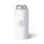 Swig Life Skinny Can Cooler, 12 oz - White - Laser Engraving