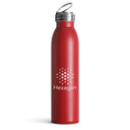 Swig Life Stainless Steel Bottle, 20 oz - Red - Silk Screen