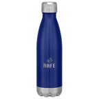 Swiggy Stainless Steel Bottle in Full Color, 16 oz - Blue - Laser Engraving