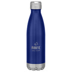 Swiggy Stainless Steel Bottle in Full Color, 16 oz - Blue - Laser Engraving