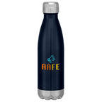 Swiggy Stainless Steel Bottle in Full Color, 16 oz - Navy - Colorbrite Drinkware