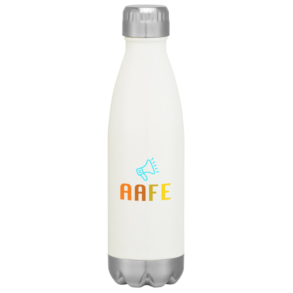 Swiggy Stainless Steel Bottle in Full Color, 16 oz - White - Colorbrite Drinkware