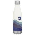 Swiggy Stainless Steel Bottle in Full Color, 16 oz - White - Megabrite