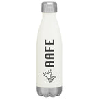 Swiggy Stainless Steel Bottle in Full Color, 16 oz - White - Silk Screen