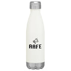Swiggy Stainless Steel Bottle in Full Color, 16 oz - White - Silk Screen