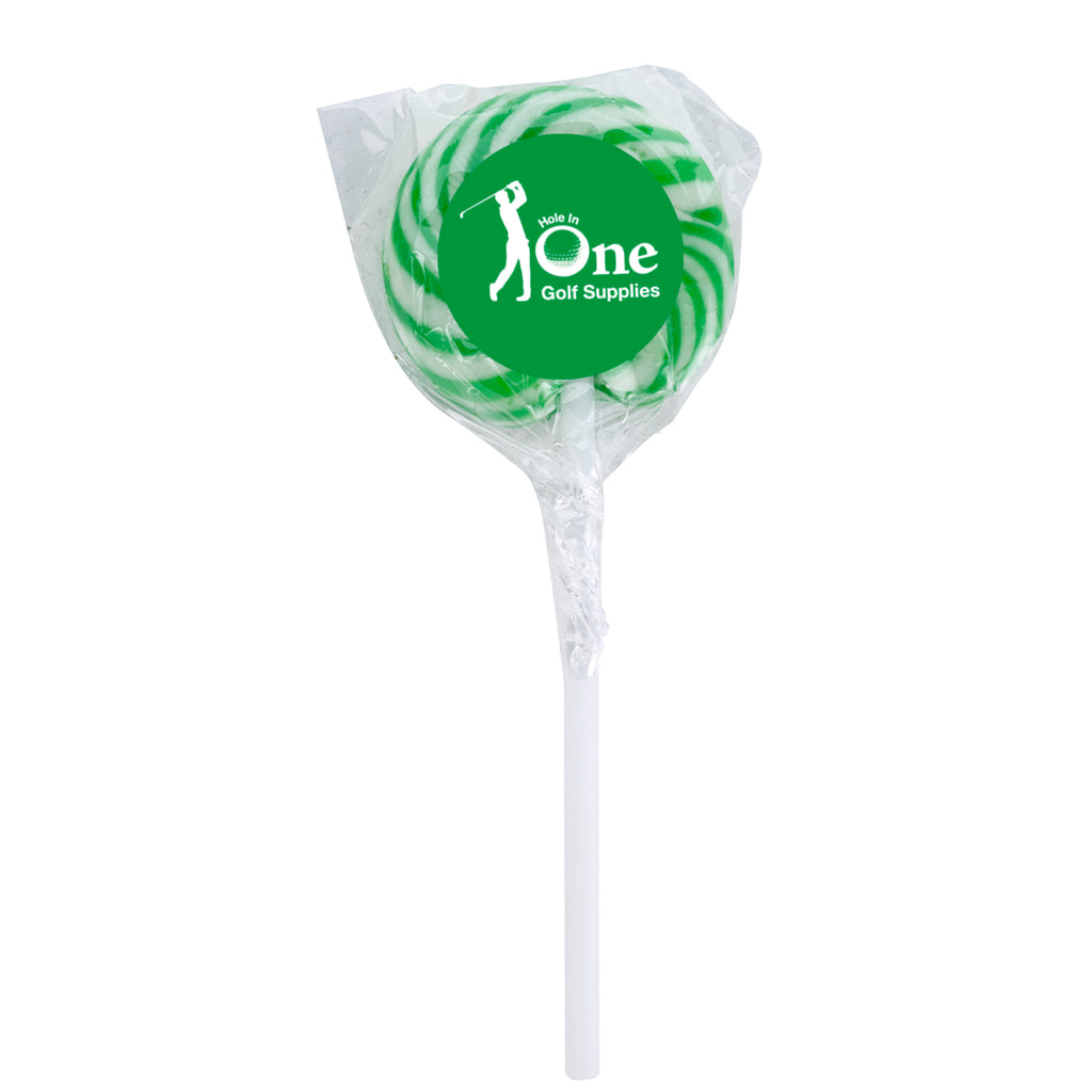 Swirl Lollipop with a Round Label - Label_4CP