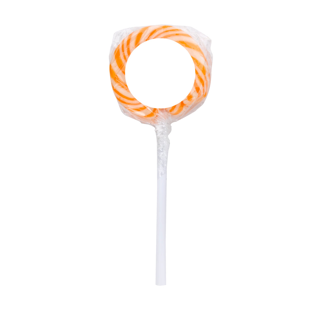 Swirl Lollipop with a Round Label - Label_Blank
