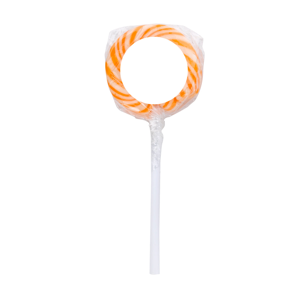 Swirl Lollipop with a Round Label - Label_Blank