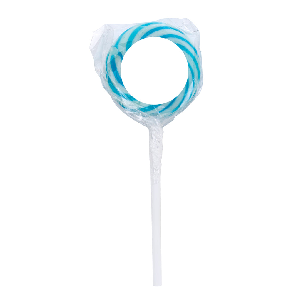 Swirl Lollipop with a Round Label - Label_Blank