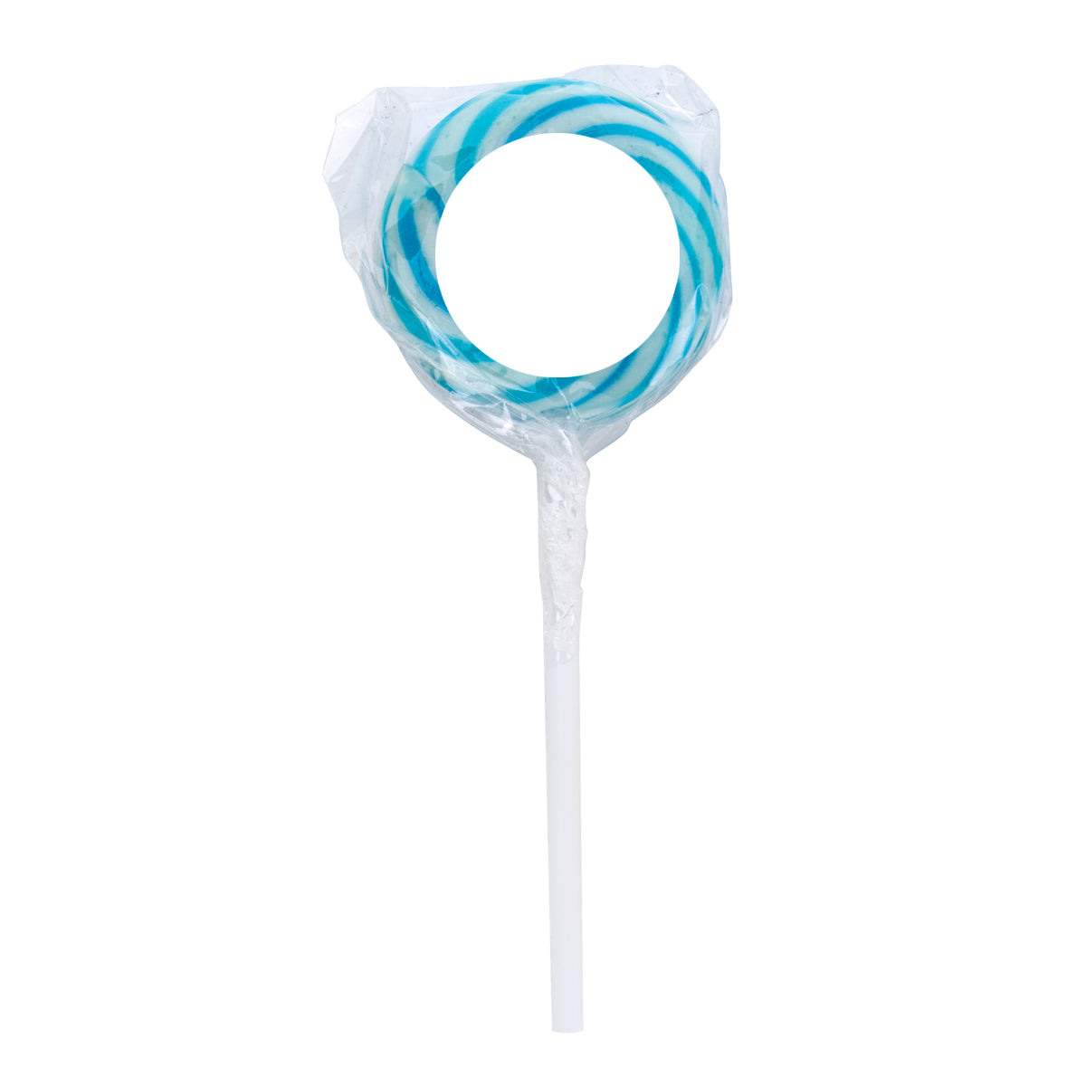 Swirl Lollipop with a Round Label - Label_Blank