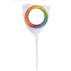Swirl Lollipop with a Round Label - Rainbow - Label_Blank