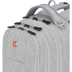 SwissGear Frost Peak Recycled Laptop Backpack, 16 Inch Transfer - Gray - Detail 3