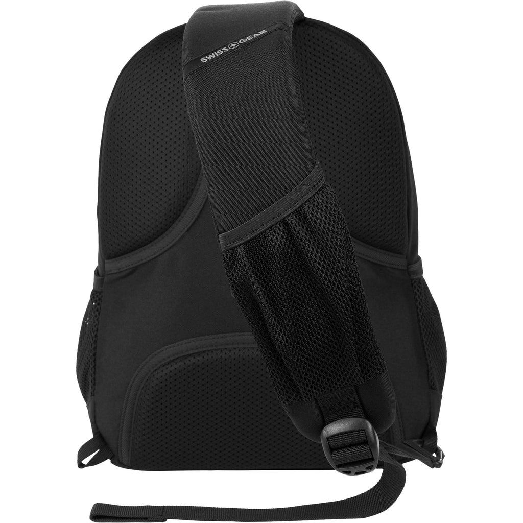 SwissGear Mini Sling Bag with Tablet Pocket Transfer - Black - Back 2