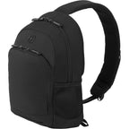 SwissGear Mini Sling Bag with Tablet Pocket Transfer - Black - Left Angle