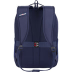 SwissGear Ridgeline Ultralight Laptop Backpack, 16 Inch Embroidery - Navy - Back