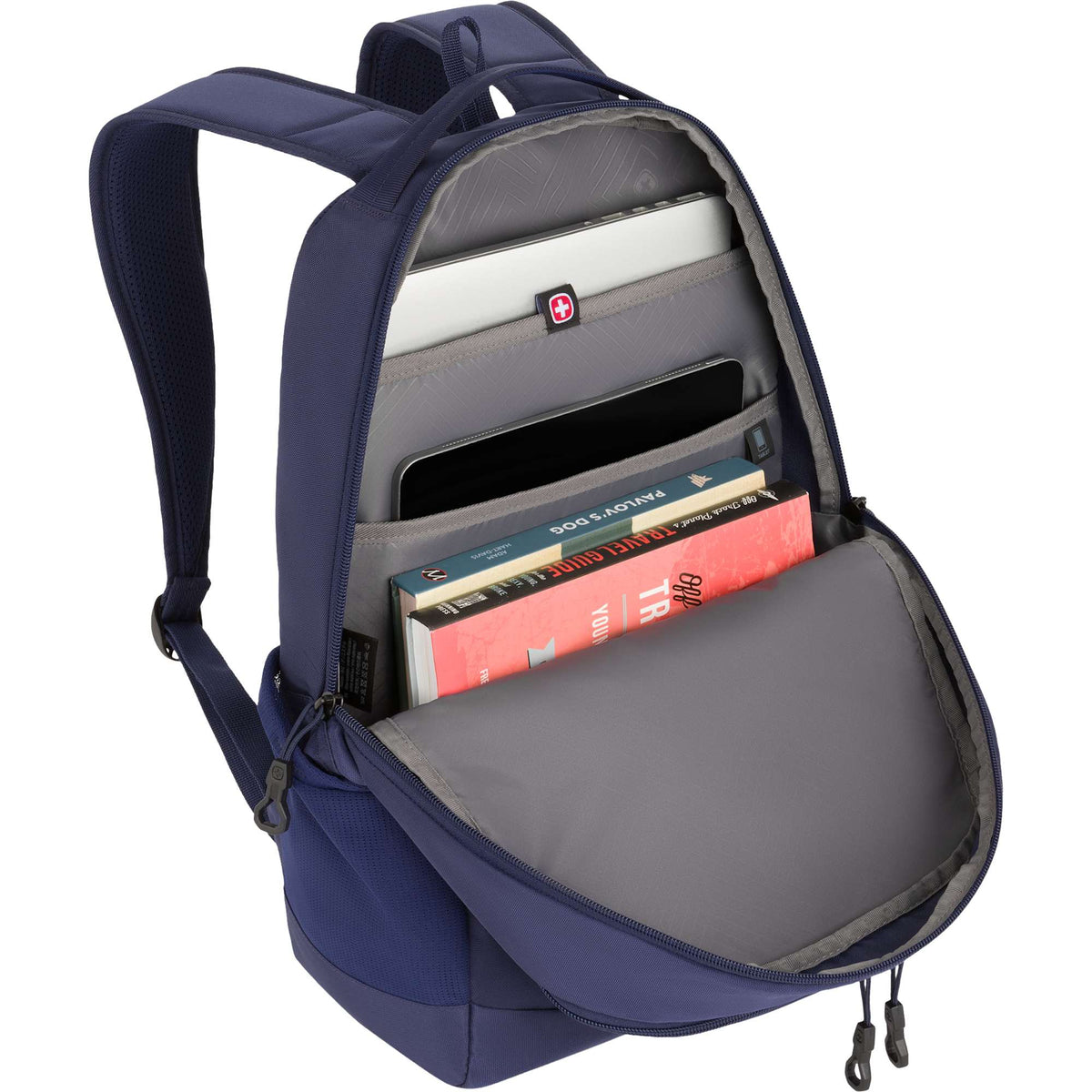 SwissGear Ridgeline Ultralight Laptop Backpack, 16 Inch Embroidery - Navy - Detail 4