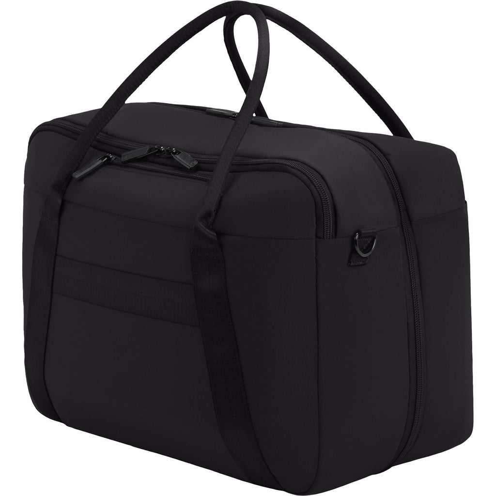 SWISSGEAR Suitcase Style Travel Duffel with Laptop Pocket Embroidery - Black - Photo 5