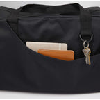 Swoop Weekender Duffel Bag in Recycled Polyester - Black - Detail 2