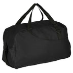 Swoop Weekender Duffel Bag in Recycled Polyester Full Color - Black - Right Angle